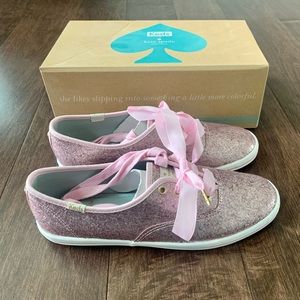 Kate Spade Keds Rose Gold sneakers. Brand new. Never worn. Size 7 1/2